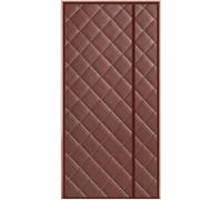 Magnetic Thermal Ilated Door ainThick PU Windproof Soundproof owproof SideOpening Design Brown 85x200cm for Home & Office Energy Efficiency