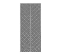 Magnetic Thermal Insulated Door Curtain, 85 * 208cm Door Insulation Curtain, Center Opening Doorway Curtain, Waterproof Door Covers, Heat-remaining Energy-Saving Soundproof Door Cover, Grey