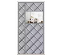 Magnetic Thermal Insulated Door Curtain,Stop Drafts Save Energy Thicken Polyester Fiberfill,Temporary Magnetic Screen Door, Door Cover Curtain Magnetic Closure Keep Warm In Winter(90x210cm)