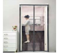 Magnetic Thermal Insulated Door Curtain Windproof Soundproofing for Winter,Snowproof EVA Clear for Home Kitchen Air Conditioner Room Cold and Noise Proof,No Drilling