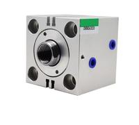 Magnetic Thin-Type Hydraulic Cylinder, Bore Size 32/40/50 x 10 x 20-S/Mould Square Fixture Hydraulic Cylinder(CX-SD32X30-S)