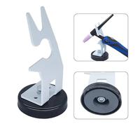 Magnetic TIG Welding Torch Stand Holder Support for TIG and Plasma Cutter Torches, Carbon Steel with Magnet, 160mm Height
