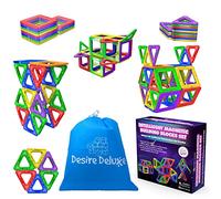 Magnetic Tiles Building Blocks Toy - STEM Educational Magnetic Blocks for Kids, Creativity Preschool Learning Sensory Montessori Toddler Magnetical Toys for Boys & Girls 3+ Years Old - 30PC