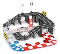 Magnetic Tiles Road Set, STEM Racing Track Expansion Pack Magnetic Building Blocks for Kids Age 3+, Christmas Birthday Gifts for Boys Girls