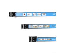 Magnetic Tool Holder Strip for Heavy Duty Socket Organizer and Automotive Tools Storage with Secure Mounting and Construction (18 inches)