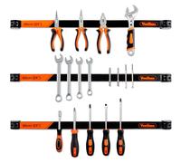 Magnetic Tool Holders Tools Strip 3 x 60cm / 24 inches, Includes Removable Dividers Space-Saving & Strong Magnetic Tool Holder