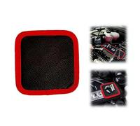 Magnetic Tool Mat - Double Sided Flexible Magnetic Pad for Tools | Non-Slip Holder & Parts Tray Organizer for Garage Workshop, Mechanic, Auto Engine Repair | Scratch-Free PU Leather, Black & Red