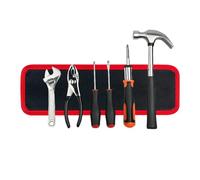 Magnetic Tool Mat - Medium Size 32 x 10 cm Black Heavy Duty Magnetized PVC Precision Metal Parts Holder Organiser for Garage Screws Nuts | Flexible Tray for Car Repair