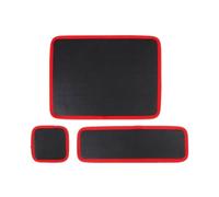 Magnetic Tool Mat - Non Slip Parts Organizer, Flexible Magnetic Brackets, PU Leather Sheet | Roll Up Tray Guard, Keys, Bolts, Mechanics, Auto Repair, Cars,
