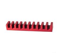 Magnetic Tool Organizer, Wall Mounted Tool Rack, No Drill Tool Holder | Easy Install On Ferrous Surfaces, Flexible Slot Sizes For Hand Tools, 10 Pcs Kit For Garage Workshop Repair Shop Storage