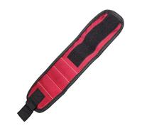 Magnetic Tool Wrist Strap - Wrist Storage Band, Hands Free Tool Holder for Mechanics Electricians Carpenters Strong Magnet Wristband for Repair Work Tools Accessory Adjustable Magnetic Wristband