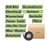 Magnetic Toolbox Label - 3D Printing Material | 12-Piece Toolbox Labels With Magnetic Adhesive | Drawer Label For Tool Organization, Workshop Storage, Garage, Home Improvement, And Easy Identification