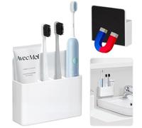 Magnetic Toothbrush Holder for Cruise Ships, Wall-Mounted Bathroom Organizer for Cruise Stateroom, Cruise Essentials and Must Haves 2025&2026