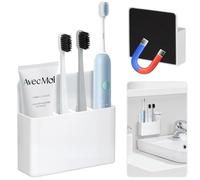 Magnetic Toothbrush Holder for Cruise Ships, Wall-Mounted Bathroom Organizer for Cruise Stateroom, Cruise Essentials and Must Haves 2025&2026