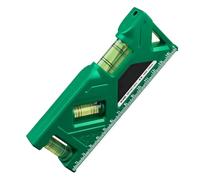 Magnetic Torpedo Level - ABS Level Tool | Bubble Leveler, 3 Degree Vials, High Precision Strong Magnetic Water Levels Meter, Portable Anti-fall Ruler | G Vials