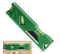 Magnetic Torpedo Level - ABS Level Tool | Bubble Leveler, 3 Degree Vials, High Precision Strong Magnetic Water Levels Meter, Portable Anti-fall Ruler | G Vials