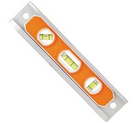 Klein Tools Magnetic Torpedo Level 935R, Aluminum, V-Groove & Magnet, Orange