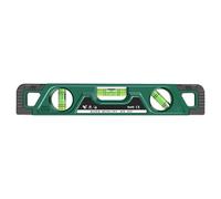 Magnetic Torpedo Level - Mini Precision Level 230 mm with 0/45/90° Measurement | Woodworking Balance Ruler, Transparent Bubble Vial, for Carpenters, DIY