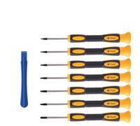 Magnetic Torx Screwdriver Set 7Pcs Precision Screwdrivers Driver T3 T4 T5 T6 T7 T8 T10 Security Screwdriver Set Repair Kit with Pry Tool for PS5 PS4 PS3 Xbox One Xbox 360 Controller Watch MacBook