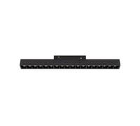 Magnetic Track 20mm 15W Cool White LED Linear Bar Light CRI90 - Black