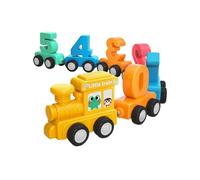 Magnetic Train for Kids, Building Magnetic Number Train Toy, 150g Fine Motor Skills Booster for Parent-Child Interaction, Fun for Boys and Girls Aged 1-6 Years, 6.69x3.74x4.72 Inches