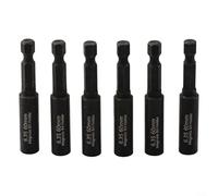 Magnetic Transfer Extension Rods 6pcs 60mm Screwdriver Bit Holders for Tight Spaces