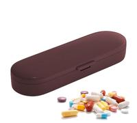 Magnetic Travel Pill Box, Magnetic Pill Case, Small Medicine Organizer Box - Weekly Pill Box, Tablet Case, Moisture Proof Pill Box for