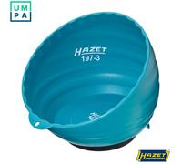 HAZET magnetic tray 197-3, 5.91 inches diameter, made of lightweight plastic with robust, strong magnet - particularly practical for storing small parts such as screws