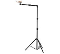 Magnetic Tripod Floor Phone Stand Extend To 210cm for Video Recording (CX) | CX Magnetic Phone Tripod Horizontal Overhead Tripod Extend To 210cm Selfie Stick Tripod for Filming Video Recording Live