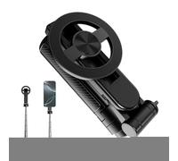 Magnetic Tripod for Phone, Multifunctional Magnetic Selfie Stick - Detachable Stand with Wireless Remote Control for Videos and Travel Vlogs on Phones and Smartphones