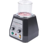 Magnetic Tumbler, 110V 2000RPM 100mm/4" Mini Jewelry Magnetic Grinding and Polishing Machine with 4 Speed and Time Adjustable for Platinum Gold Silver