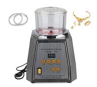 Magnetic Tumbler Polisher, Magnetic Jewelry Polishing Machine with LCD Display, 2000RPM and 600g Capacity, Adjustable Time and Direction, for Platinum, Gold, Silver, Metal Parts, Hard Plastic