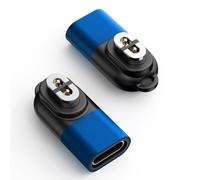 Magnetic USB C Adapter USB C for Shokz Charging Cable Adapter Type C Charger Cable for Aftershokz Converter for Aftershokz Shokz OpenRun Air/OpenRun Pro/Mini (Blue)