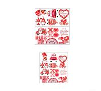Magnetic Valentine Dwarfs For Refrigerator And File Cabinet, PVC Resin Decorations To Enhance For Your Home With Romantic Elements And Heartfelt Scenes(CT012 30 * 50CM 268 g)