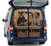 Magnetic Van Bug Screen For Vw T5 T6,Breathable Mesh Curtain,For Side & Rear Doors,Sun & Privacy Protection,Easy Fit (Full Mesh) (155 * 146CM)