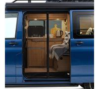 Magnetic Van Bug Screen For Vw T5 T6,Breathable Mesh Curtain,For Side & Rear Doors,Sun & Privacy Protection,Easy Fit(Full Mesh) (148 * 115CM)