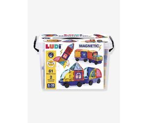 Magnetic Vehicle Construction Game, LUDI multicoloured