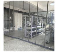 Magnetic Vinyl Strip Curtain - Insulated PVC Door Divider for Walk-In Freezers Thermal Barrier Garage Curtain Heavy-Duty Commercial Plastic Strip Door for Shops