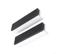 Magnetic Vise Jaw Inserts 75mm Designed for Compatibility with Common Bench Vise Models Using Aluminum Base and Rubber Interface