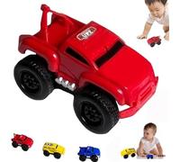 Magnetic Wall Climbing Toy Car, 2025 New Magnetic Wall Climbing car, Pull-Back Inertial, Anti-Gravity Climber(Red)