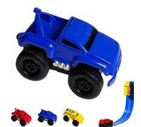 Magnetic Wall Climbing Toy Car, Anti-Gravity Climber Toy for Kids, Puzzle Decompression Toys for Boys, Inertial Magnetic Levitation, Drive On Walls and Ceiling (Blue)
