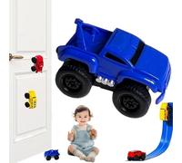 Magnetic Wall Climbing Toy Car, Cars That Drive on Walls and Ceiling, Magnetic Levitation Inertia Climbing Wall Toy Car(Blue)