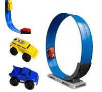 Magnetic Wall Climbing Toy Car, Emboadlie Anti-Gravity Wall Climbing Magnetic Track Toy Car, Inertial Magnetic Levitation Cars, That Drive on Walls and Ceiling, Smoother Climb(A Set(85CM track))