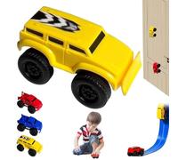 Magnetic Wall Climbing Toy Car, Inertial Magnetic Levitation Toys, Levitation Toys, Wall Climbings Cars That Drive on Walls and Ceiling, Boys and Gilrs (Yellow)