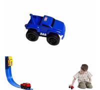 Magnetic Wall Climbing Toy Car, nertial Levitation, That Drive On Walls and Ceiling, Anti-gravitys Walls Climbings Car,Can Drive Vertically (Blue)
