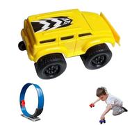Magnetic Wall Climbing Toy Car,Pull Back Inertial Climbing Cars,Anti-Gravity Climber Toy for Kids,Travel on Vertical Surfaces Such as Walls Ceilings,Educational Learning Toys for kinder (Yellow)