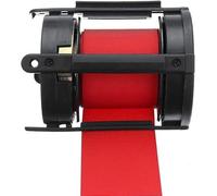 Magnetic Wall Mount Retractable Belt Barrier, Retractable Ribbon Barrier, Stainless Steel Protective Tape 2m/3m/5m,(2m)