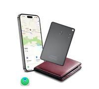 Magnetic Wallet Card Tracker Tag Works Apple Find My, Smart Tracking Card for Passport Luggage, IP68 Waterproof, 10-Year Battery Life, Globle Coverage, Ideal Anti-lost Device for Indoor Outside Travel
