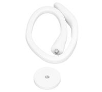 Magnetic Washer Door Holder, Prevents, Adjustable Angle, Strong Magnet, Aluminum Alloy, Universal Fit, Easy to Use, Ventilation (White)