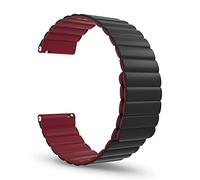 Magnetic Watch Band, Silicone Watch Strap Quick Release Smart Watch Bands 20mm 22mm for Galaxy Watch 42mm 46mm Gear S2 S3 Classic Frontier Active 2 40mm Sport Forerunner Fenix Instinct GT Versa Blaze